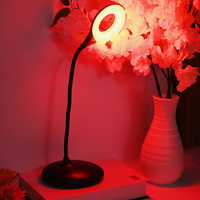 Lampe de chevet moderne sans fil rechargeable sans lumière bleue, lampe de table sans fil, éclairage de table de restaurant