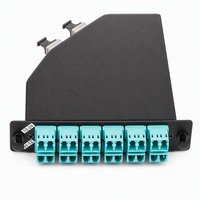 Módulo de Cassette MTP de Alta Densidad LC a MTP, Conector Preterminado Plug and Play, Cableado de Fibra para Centro de Datos 40G 100G