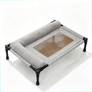 Lit de voyage pour animaux de compagnie - Convient à toutes les saisons, niche pour chat et chien, résistant aux morsures, imperméable à l'humidité et facile à nettoyer. - Product Image 2