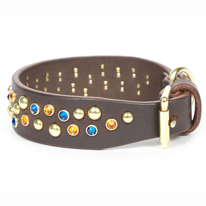 Moda Bling Girl Rhinestone gatito mascota perro <span class=keywords><strong>Collar</strong></span> lindo perro Bar personalizado joya perla/cristal racimo gato collares - Product Image 4