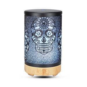 Difusor de Aroma con Forma de Calavera, 100 ml, Mini Humidificador USB con Luz LED para el Hogar - Product Image 2