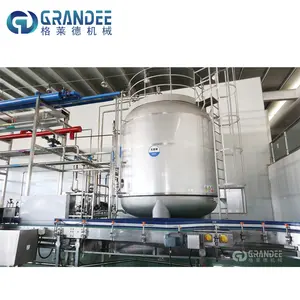 2000L/Hr Beer Brewing Equipment Stainless Steel 304 Mixing Tank Juice Mixing Blending System