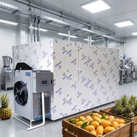 Industriële warmtepomp fruitdroogmachine, racktype, voor verwerking