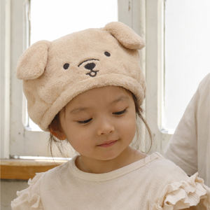 Toallas de microfibra con diseños de animales adorables para secar el cabello, ideales para niños y adultos. - Product Image 3