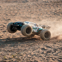 Voitures RC sans balais 70 km/h, échelle 1/16, voiture de course haute vitesse, 4 roues motrices, télécommande 2,4 GHz, monster truck électrique tout-terrain, jouets