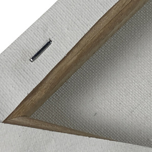 Bertha Triangular Oil <b>Painting</b> <b>Frame</b> Wooden Strips Diy Art Supply Minimalist Design - Product Image 2