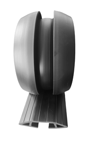 Strisce di tenuta per porta in TPE in PVC flessibile per copertura del filo del pavimento per cavo di protezione del condotto di Trunking resistente agli agenti atmosferici - Product Image 3