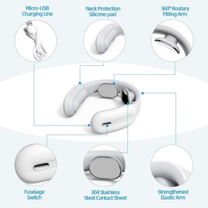 Lightweight Portable Neck Massager Rechargeable Electric Intelligent Neck Shoulder Massage With Heat - Product Image 5