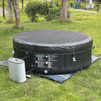 Prix d'usine – Spa gonflable 4-6 personnes avec lumières LED pour jardin et fêtes de famille