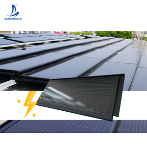 <span class=keywords><strong>Tuiles</strong></span> de toiture solaires monocristallines BIPV accessoires solaires élevés <span class=keywords><strong>prix</strong></span> de fabricant de toit photovoltaïque - Product Image 1