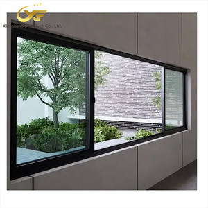 Fenêtre à triple vitrage de haute qualité, cadre en aluminium, vitrage, <span class=keywords><strong>baie</strong></span> vitrée, fenêtre à battants coulissante - Product Image 4