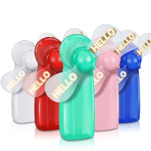Ventilatore LED Luminoso, Mini Gadget per Feste, Bomboniere di Compleanno, Ingrosso, Colorato Lampeggiante per Balli e Rave - Product Image 1