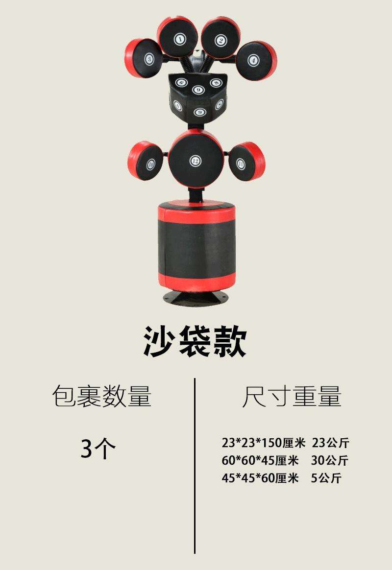 Versión estándar + saco de arena