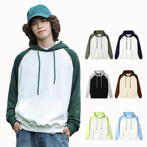 H5397 Venta al por Mayor, Sudaderas Personalizadas de 12 Colores, 3XL, 345 Gramos, Manga Regular, Diseño de Dibujos Animados, Otoño, Color en Contraste, para Hombre y Mujer - Product Image 1