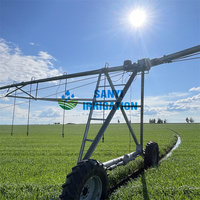 Machines agricoles Systèmes d'irrigation de ferme Système d'irrigation à pivot central Système d'irrigation de tomates pour fermes de 70ha