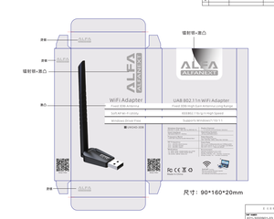 Adaptador Wifi <span class=keywords><strong>USB</strong></span> ALFA NEXT Free Driver 150M V2 Compatible con Win7/10/11 RTL8188 2.4GHz <span class=keywords><strong>para</strong></span> <span class=keywords><strong>PC</strong></span> - Product Image 6