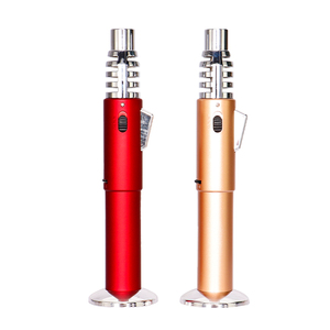 2024 new style custom logo windproof adjustable powerful flame kitchen wholesales refillable torch <b>lighter</b> for <b>BBQ</b> - Product Image 3