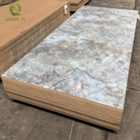 Contreplaqué stratifié certifié CE 18 mm Qiang Yi, noyau en bois dur de qualité ENF pour meubles de bureau et panneaux de cuisine