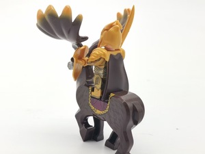 อัศวินยุคกลาง Hobbit Megaloceros กวางอาคารม้าสงครามรูปร่างใหม่เข้ากันได้ MOC อิฐแขนอุปกรณ์เสริมของเล่น - Product Image 4