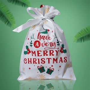 Bolsa Gigante de Plástico para Regalos de Navidad Sacos de Papá Noel con Cordón para Presentes Bolsa para Empaquetar Dulces y Regalos - Product Image 6