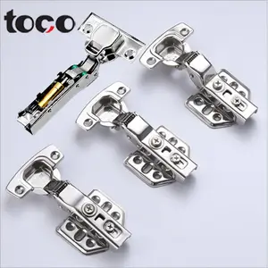 TOCO Auto 2d Puffer leise Hydraulik scharnier Outdoor Grad Möbel Scharniere Möbel Hardware Kleider schrank Scharniere Schränke