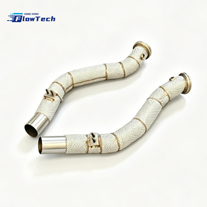 Tubo de Escape Deportivo de Alto Flujo para Maserati Ghibli S Q4 3.0L V6 Twin Turbo F160 M157, Acero Inoxidable 304, Mejora del Sistema de Escape de Carreras - Product Image 1