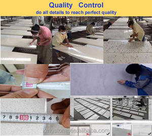 Thiết kế hiện đại đầy màu sắc thạch anh đá nhân tạo gạch đá cẩm thạch thực sự văn hóa đá nội thất cửa sổ sill tấm lớn tường đá granit - Product Image 4