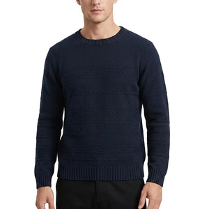 Knitwear Clothing Manufacturers OEM GOTS Cotton Fashion Sweaters <b>Jumper</b> Men Winter Long Sleeve Custom Knit Sweater - Product Image 6