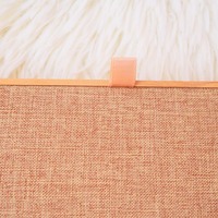 Boîte à bijoux/montres en tissu nylon, boîtier à revêtement UV coloré, pour colliers et bagues, offre spéciale, haut de gamme