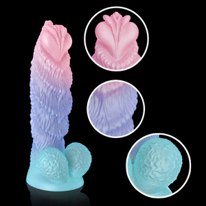 Фаллоимитатор инопланетян Анальная пробка, большой пчелиный фаллоимитатор, жидкий силиконовый продукт для взрослых, женская мастурбация, удовольствие, SM - Product Image 3