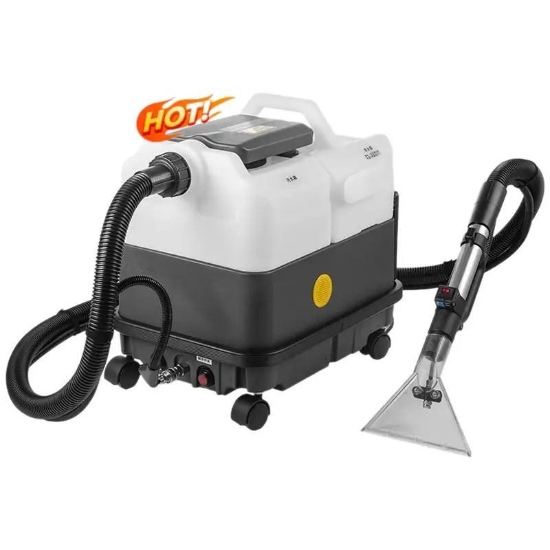 LB-9D Fully accessories carpet cleaner machine with steam for sale