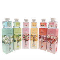 Diffuseur de parfum en verre écologique sans BPA de luxe du Zhejiang, longue durée (2 mois), parfum alcoolisé, vente en gros, livraison rapide