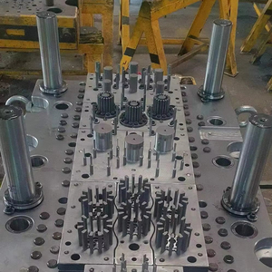Molde de Estampación de <span class=keywords><strong>Metal</strong></span> de Alta Precisión, Troquel de Estampación Progresiva, Molde de Punzonado, Herramienta de Prensa, Juegos de Troqueles - Product Image 2