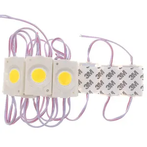 Mini módulo led de injeção cob tamanho 46*30mm, 2.4w 12v