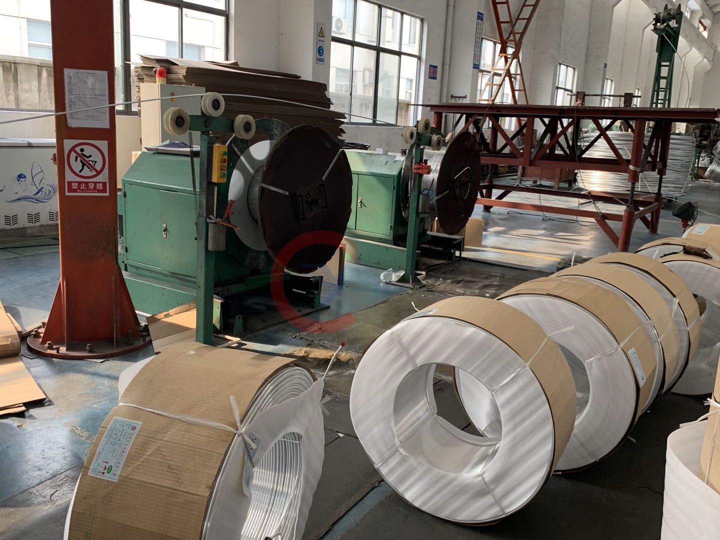 3003 Aluminum Coil Tube Pancake 0.1-12mm Thickness For Air Conditioners