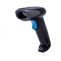 Lecteur de codes-barres laser 1D portable, lecteur USB RS-232 pour la gestion des stocks en magasin et en entrepôt