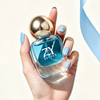 Atomizador de Perfume Portátil Mini Rectangular de 15ml con Pulverizador Plateado y Tapa de Bola de 15mm, Venta al por Mayor a Granel