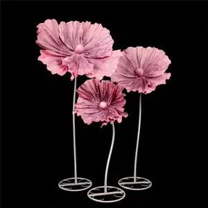 F-1783 cazip fiyat yeni tip yapay düğün Centerpieces dev Eva köpük çiçek