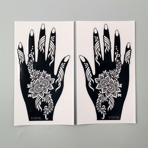สติกเกอร์เพ้นท์ศิลปะทำมือแบบทำมือลวดลายไม่เป็นพิษกันน้ำได้ - Product Image 2