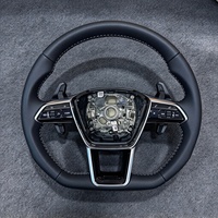 Volant en cuir personnalisé pour Audi A3 8V 8L A4 B8 B9 8J Q3 Q5 S4 B8.5 Q7 A5 R8 RS3 B7 A6 C8 C7 TT – Vente en gros