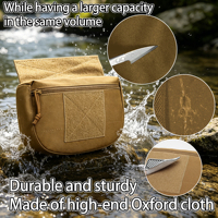 Sac d'accessoires tactique personnalisé en Velcro, sac de rangement universel à suspendre sur la poitrine, sac abdominal, multifonctionnel pour les sports de plein air, vente en gros
