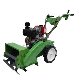 Agro makineleri tarım bahçe çapa makinesi güç yeke dizel motor iki tekerlekli traktör taşınabilir kültivatör makinesi