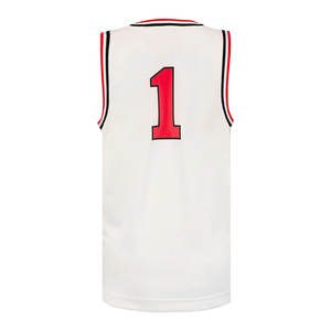 Maillot de basket-ball en polyester personnalisé de haute qualité, services OEM, impression par sublimation personnalisée, maillot de basket-ball - Product Image 3
