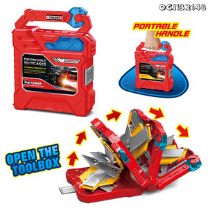 Voiture à roue libre en alliage Petit <span class=keywords><strong>garage</strong></span> <span class=keywords><strong>Jouets</strong></span> de stationnement 2025 avec lumière LED Musique - Product Image 3