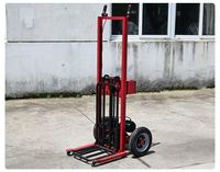 Chariot élévateur hydraulique tout électrique Tiger Lift pour le chargement et le déchargement, chariot portable de petite taille pour le transport de marchandises, chariot élévateur à fourche pour la manutention