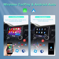 Autoradio 11,8 pouces Android 13 Écran Diamant 2K Lecteur Multimédia Automobile 4G 8 Cœurs Double Bouton Navigation GPS Amplificateur Portable
