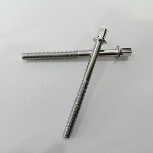 อุปกรณ์เสริมชุดกลองขายส่ง สกรูกลอง เหล็กชุบนิกเกิล M6 อุปกรณ์ฮาร์ดแวร์กลอง สกรูเครื่องกลอง - Product Image 4