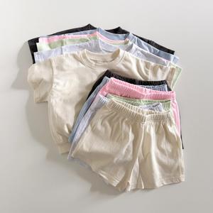 Set di Abbigliamento Estivo per Bambini in Cotone Biologico OEM ODM, Completi all'Ingrosso per Ragazzi - Product Image 6