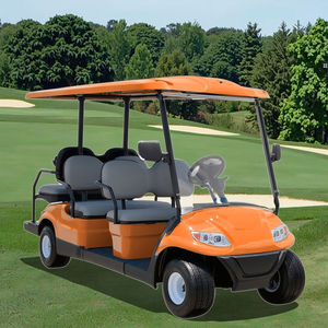 Carrito de Golf Blanco de Lujo de Alto Rendimiento con Batería de Litio, 6 Plazas, Buggy Eléctrico con Luces LED para Carreteras No Públicas - Product Image 2