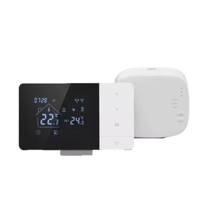 <span class=keywords><strong>Termostato</strong></span> Intelligente RF <span class=keywords><strong>Wireless</strong></span> a Batteria per Caldaia a Gas con Ricevitore <span class=keywords><strong>Wireless</strong></span> e Controllo della Temperatura - Product Image 2